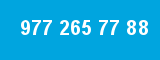 977 265 77 88 977 265 77 88